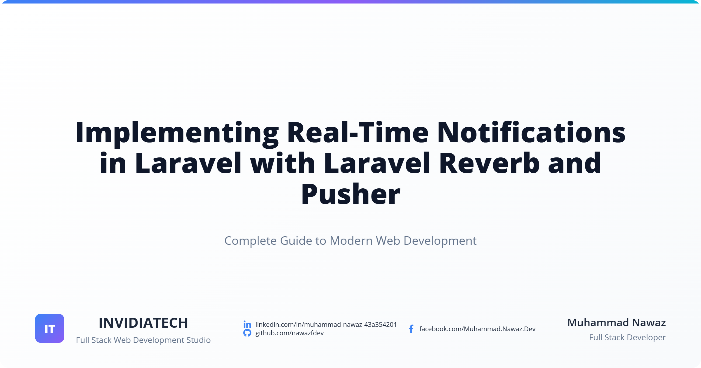 Implementing Real-Time Notifications in Laravel with Laravel Reverb and Pusher